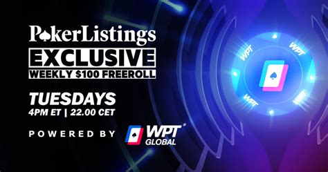 freeroll poker tournaments|PokerListings Freerolls .